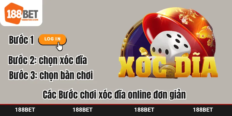 04 Bước chơi xóc đĩa online đơn giản